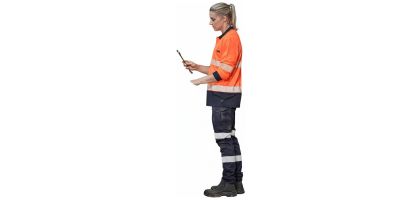Womens Essential Stretch Taped Cargo Pant - Cuffed