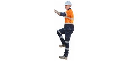 Mens Rugged Cooling Stretch Taped Pant