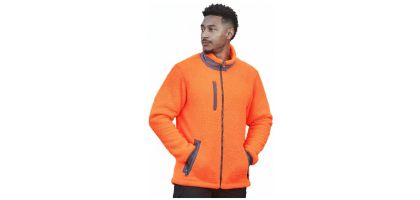Unisex Streetworx Full Zip Sherpa Fleece