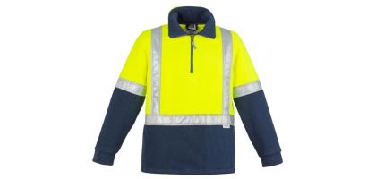HI VIS Polar FLEECE JUMPER - SHOULDER TAPED