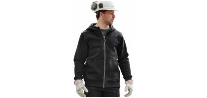 Unisex Zip Front Multi-Pocket Hoodie