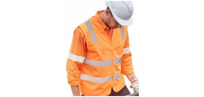 Unisex Hi Vis VIC Rail Zip Vest