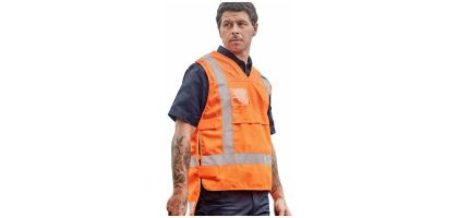 Unisex Hi Vis NSW Rail Vest