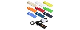 Flexible Silicone Luggage Tag