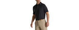 FootJoy Athletic Fit - Solid Lisle Set On Placket