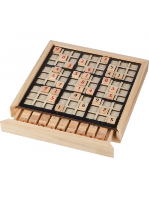 Wooden sudoku game Christa