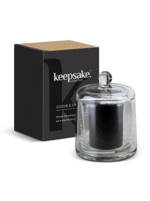 Keepsake Cloche and Candle Set