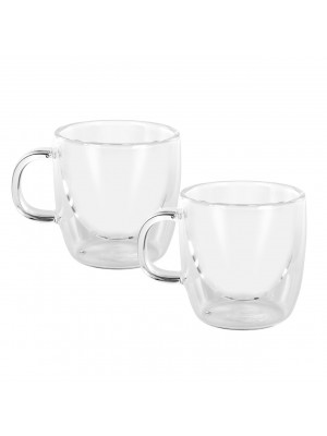 Caffe Manico Double Wall Glasses Set of 2 - 100ml AVANTI