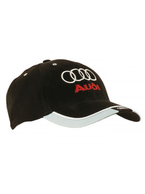 Brushed Heavy Cotton Cap with Reflective Trim & Tab on Peak
