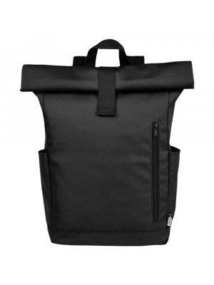 Byron 15.6" GRS RPET Roll-Top Backpack 18L