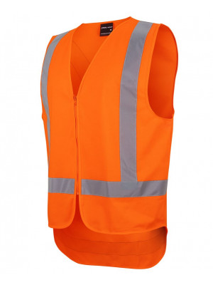 NSW/QLD Rail (D+N) Zip X-Back Safety Vest