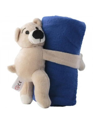 Plush Toy Bear With Fleece Blanket Owen