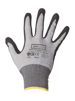JB's NITRILE BREATHABLE CUT 5 GLOVE (12 Pack)