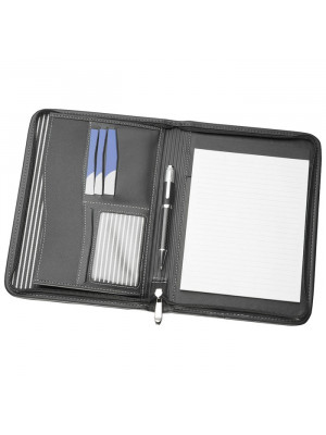 The Range A5 Zippered Compendium Black