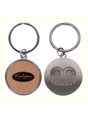 Axil Round Keychain