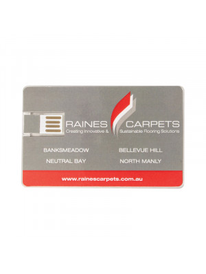 Acrylic Credit Card Flash Drive