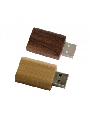 USB Data Blocker Wood