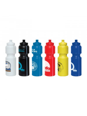 750ml Premium Plastic Sports Drink Bottle with Screw Top Lid