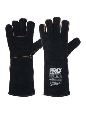 Pyromate Black Jack Black & Gold Welding Glove