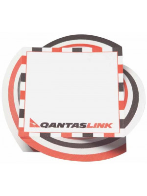 100x100mm Twist Note - 1 Colour Print - 300 Leaf (Full Twist)
