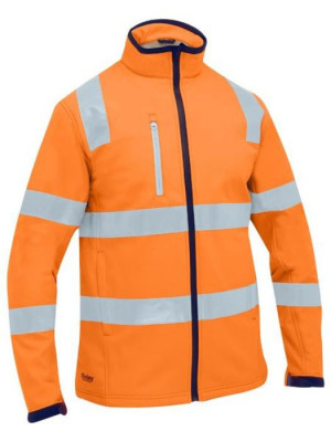 Taped Hi Vis Soft Shell Jacket