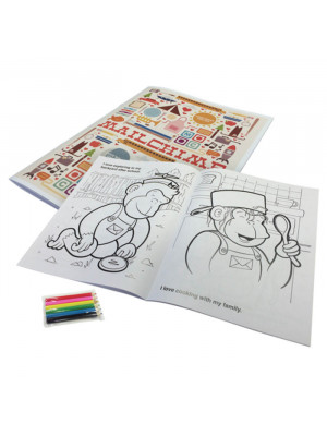A4 Colouring in Book (16pp + Cover)