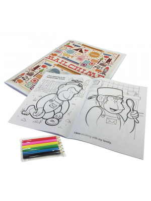 A5 Colouring in Book (12pp + Cover)