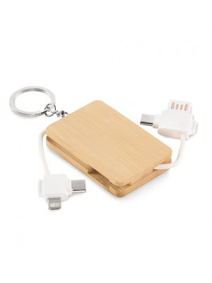 Bupow Key ring charging cable