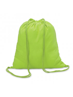 Colored Cotton Drawstring Bag