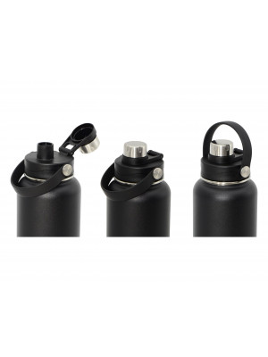 Sumo 1lt Vacuum Bottle, Black