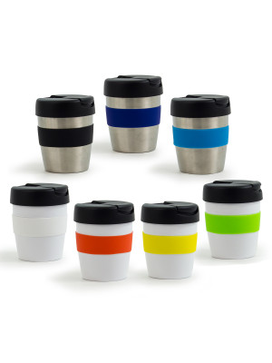 Stainless Steel Karma Kup Silicone Band