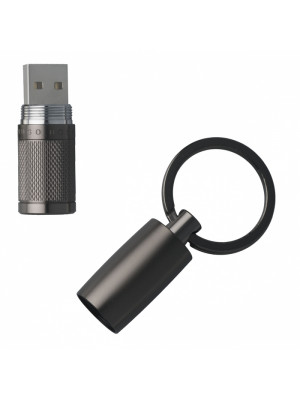 Usb Stick Pure Matte Dark Chrome