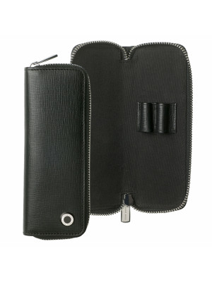 Zipped Pen Pouch Tradition Black