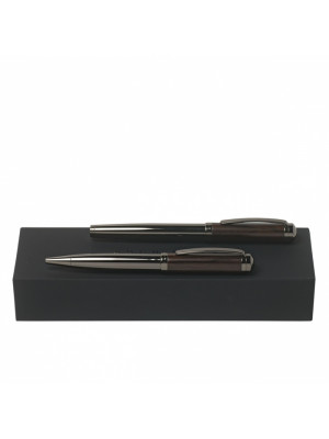 Set Grove Black (ballpoint Pen & Rollerball Pen)