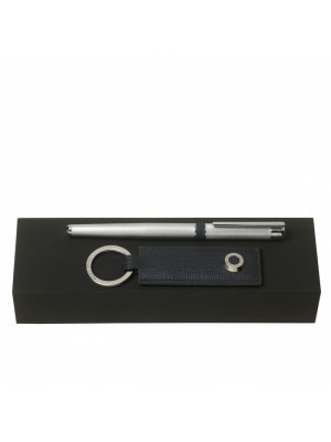 Set Hugo Boss (Everyday rollerball Pen & Classic Key Ring)