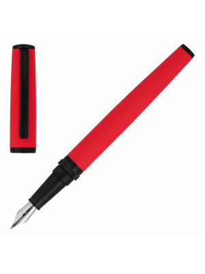 Fountain Pen Gear Matrix Red