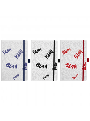 Nova White Bound JournalBook with Coloured Accents