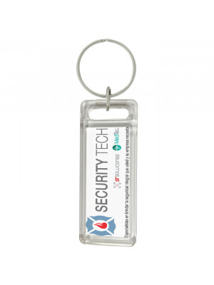 Rectangular Acrylic Key Chain