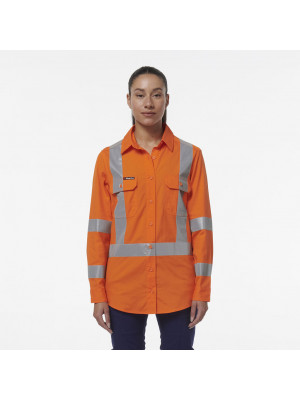 Womens Workcool Vented X Back Shirt