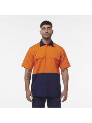 Workcool Vented Spliced Short Sleeve Shirt