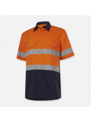 Workcool Vented Spliced Taped Short Sleeve