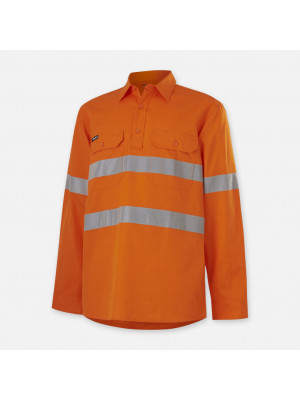 Workcool Vented Closed Front Shirt Long Sleeve