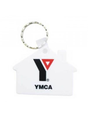 House Shape Durasoft Keyring