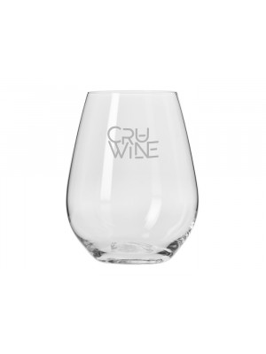 Krosno Harmony Stemless Wine Glass 400ML 6pc Gift Boxed
