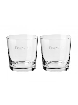 Krosno Duet Whisky Glass 390ML set of 2 Gift boxed