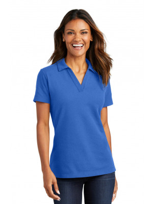 Port Authority Ladies C-Free Cotton Blend Pique Polo