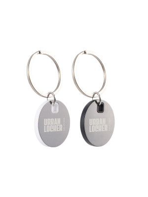Circle Stainless Steel Keytag