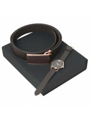Set Seal Brown (watch & Belt)