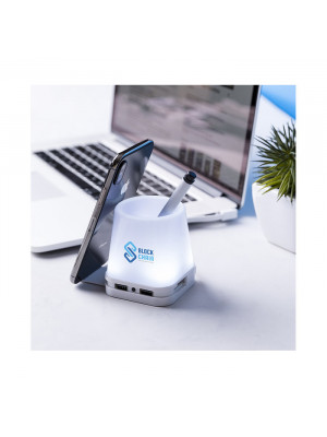 Usb Hub Pencil Holder Belind
