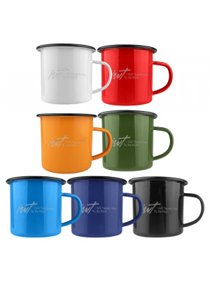 Enamel Camper Mug